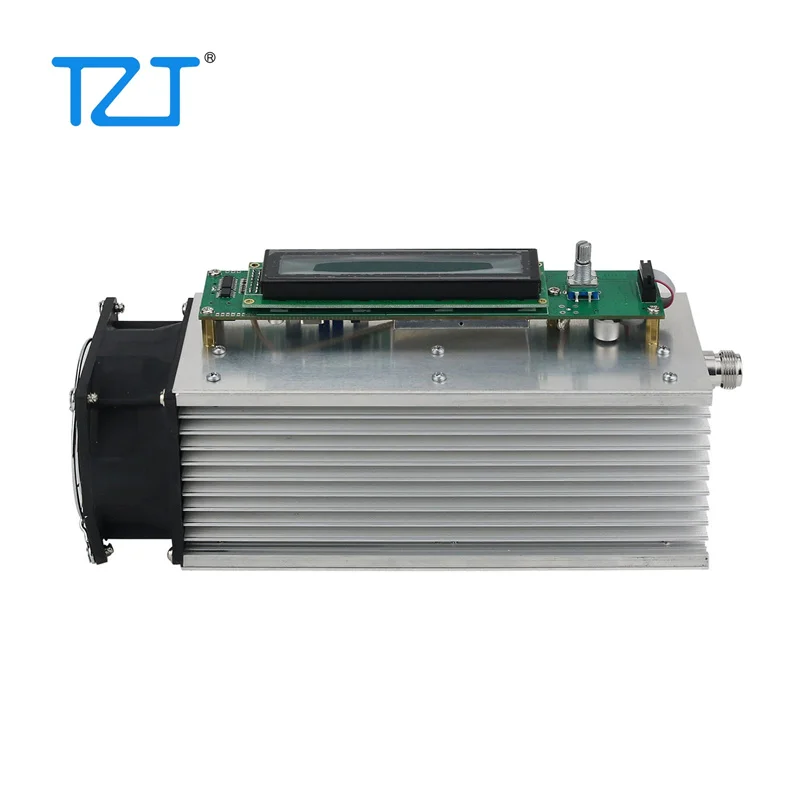 TZT 200 W 87,5–108 MHz einstellbarer FM-Stereosender mit vollem Schutzdesign für Amateurfunkstation