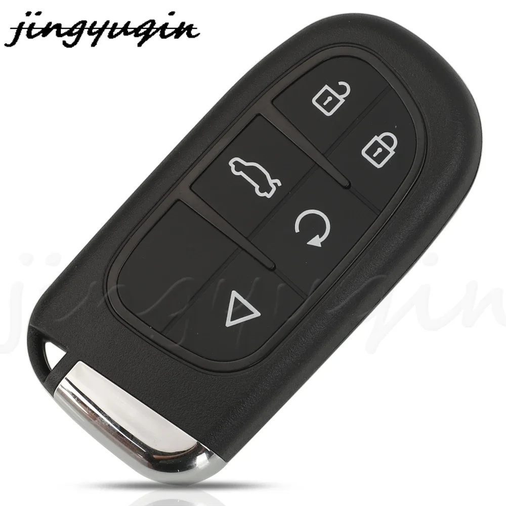 Jingyuqin-llave remota inteligente Xhorse VVDI XSJP01EN a Y.T XM38 Series, herramienta para Jeep, diseño Universal, llave de coche Fob, 5 botones