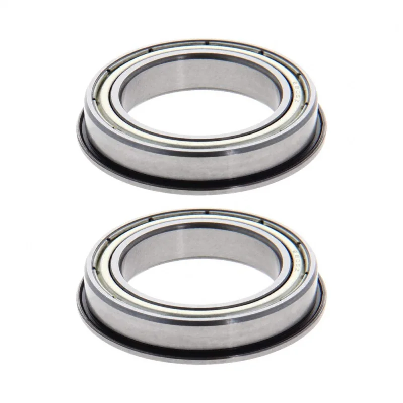 F6805ZZ محامل الأخدود العميق 25x37x7 مللي متر مزدوجة تحمل عالية الكربون الكروم الصلب الأسطوانة دليل تحمل 2 قطعة F6805ZZ #1