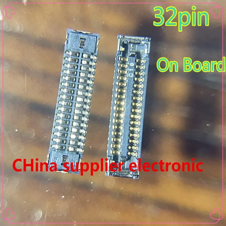 10pcs-100pcs USB Charging Port FPC connector For Huawei P30 Pro P30Pro charger Logic on motherboard mainboard flex cable 32pin