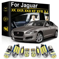 For Jaguar XF XFR X250 X260 XJ X351 X350 XK X150 X100 XK8 XKR 1994-2021 Accessories Car LED Interior Light Canbus Indoor Lamps