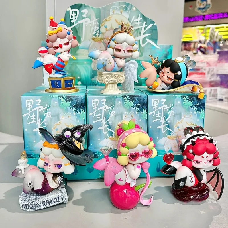 Heiße Rara Wild Growth Series Blind Box Nymphe Dodorara Kawaii Figur Mystery Box Sammlermodelle können Geburtstags-Weihnachtsgeschenke sein