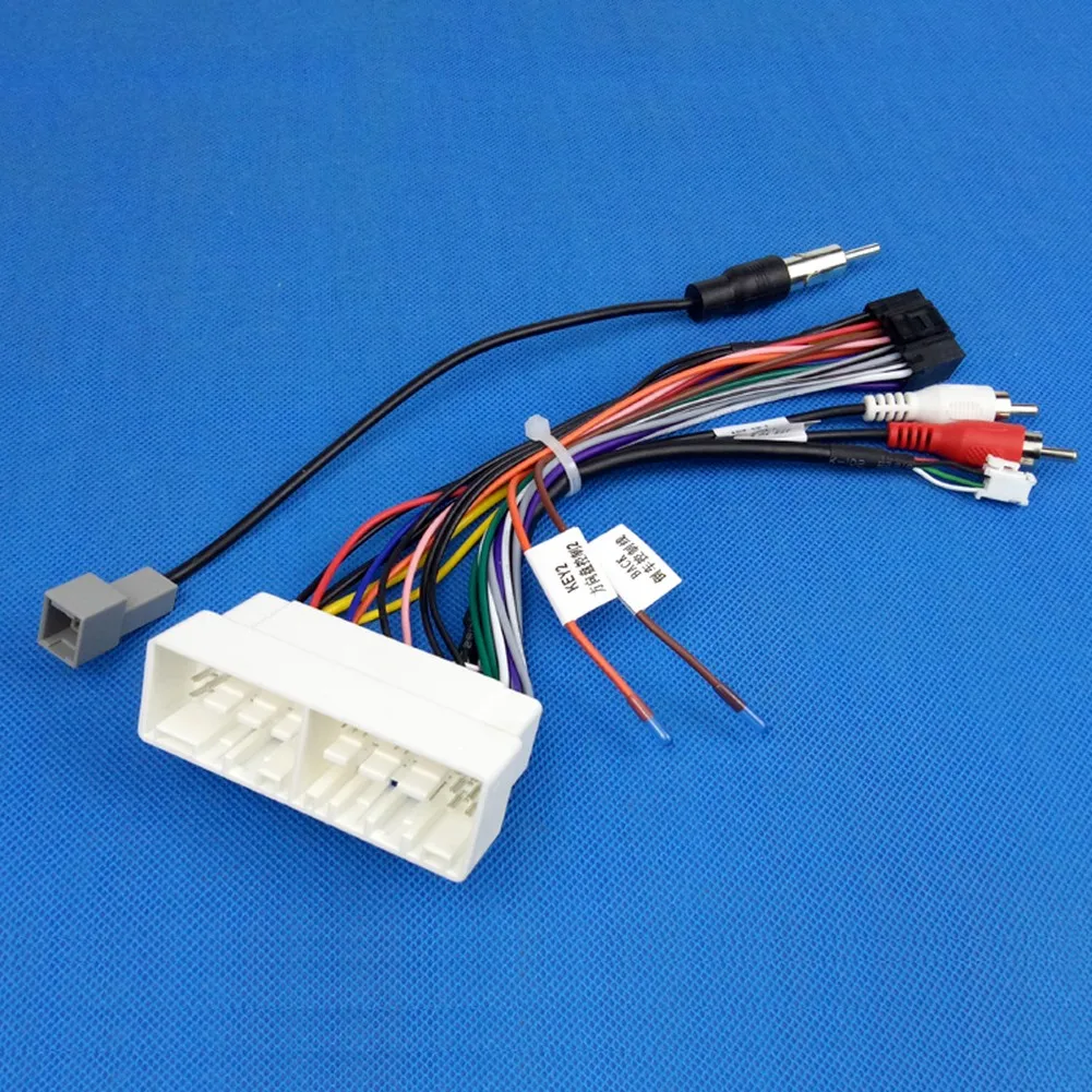 16P Power Cord for Android Car Stereo Systems with Application in Select For Hyundai and For KIA Models from 2013 to 2017