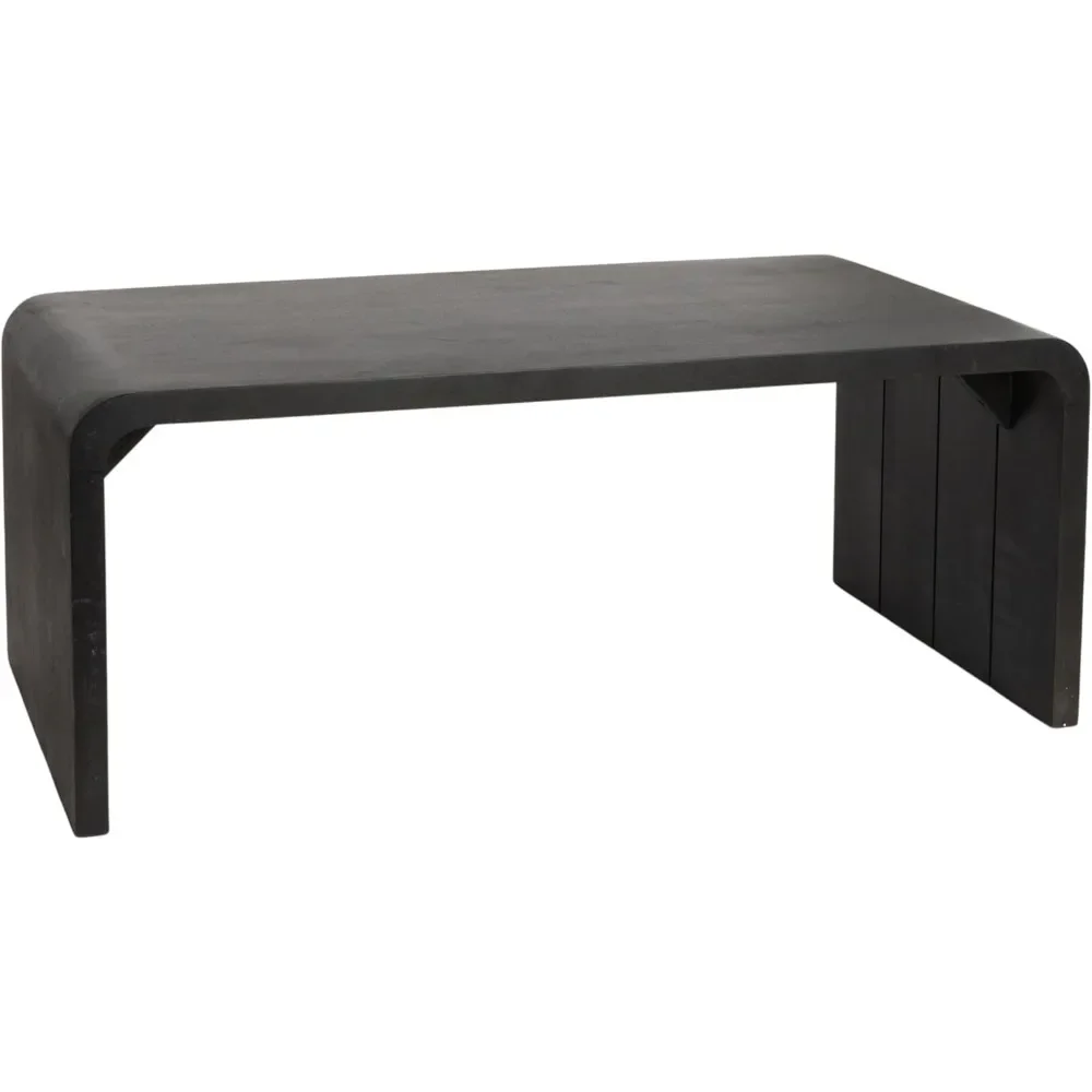 Modern Edge Mango Wood Coffee Table | Stylish Furniture for Your Living Room