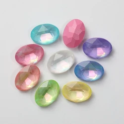 10x14mm Oval Rhinestones For Art Crafts DIY Pointback Glue on Rhinestones Crystal Mocha Rhinestone Glitter Nails Crystal Strass