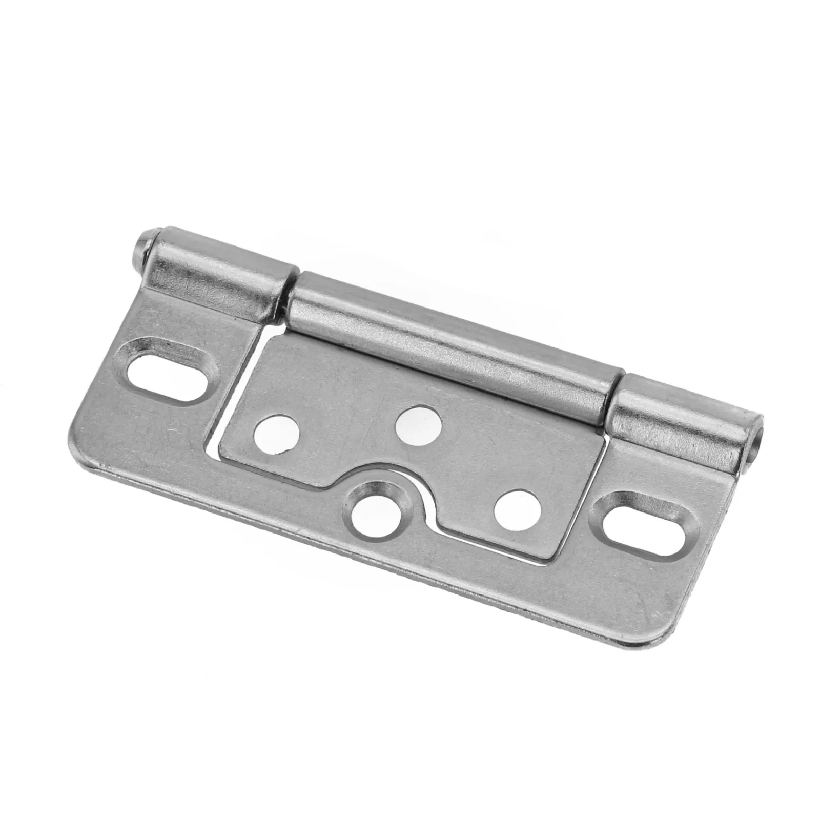 Robust Iron Flush Door Hinges for Cupboard Wardrobe Cabinet Louvre Doors Material Smooth Motion Multiple Color Choices