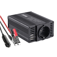 300W Power Inverter DC12V to AC220V 230V Power Converter Splitter Double USB Fast Charging Car Power Inverter EU