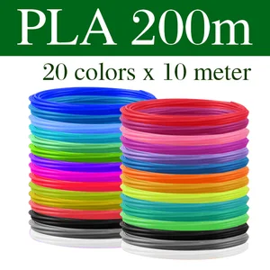 Kunststofffilament für 3D -Stift, PLA, ABS, PCL, 10 Rollen, 20 Rollen, 30 Rollen, 1,75 mm Durchmesser, 30 Farben, Farbe nicht wiederholt 10 Hauptverkäufe PCL -Filation - №4