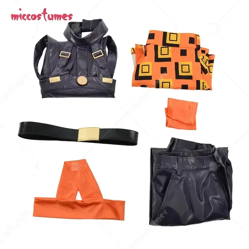 

CyIn Stock Miccostumes Women's Narancia Cosplay Costume with Headband for Halloween Cosplay Costume