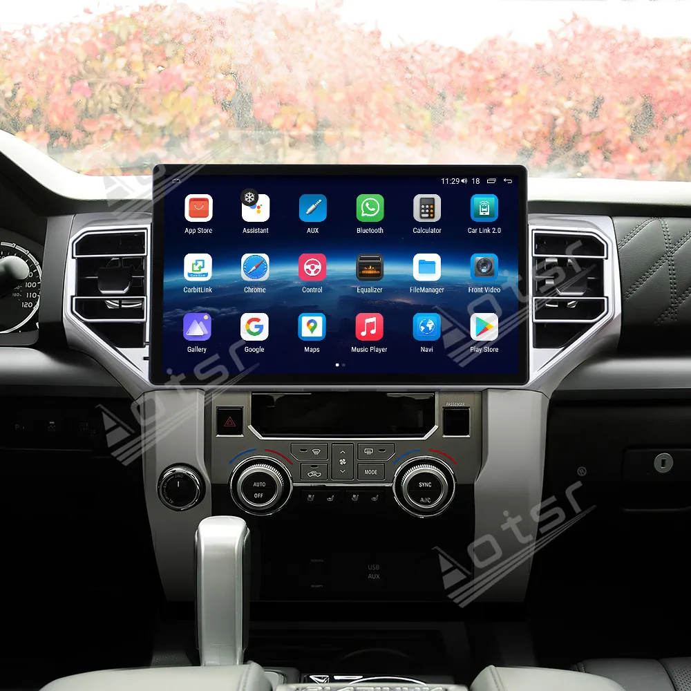14.6 Inch Android Car Multimedia Automotive For Toyota Tundra 2013~2021 Carplay Auto GPS Navigation Car Radio Stereo Head Unit