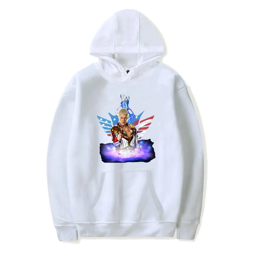 كودي رودس هوديس 2025 خمر ميرش هوديي الرجال والنساء الهيب هوب الرياضة البلوز البلوز