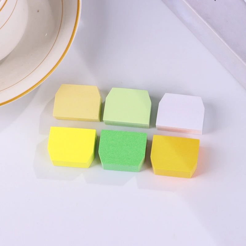 

4/6Pcs mini Colorful Sticky Notes Fluorescent Index Tabs Flags Sticky Note for page Marker Planner Stickers Office Supplies