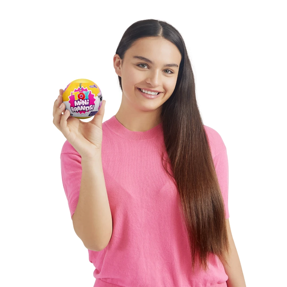 Zuru 5 مفاجأة لعبة الماركات الصغيرة سلسلة 3 كرات صفراء جديد غامض صندوق أعمى سلسلة 3 كيتي الكرة لعبة صغيرة أصلية صغيرة #6