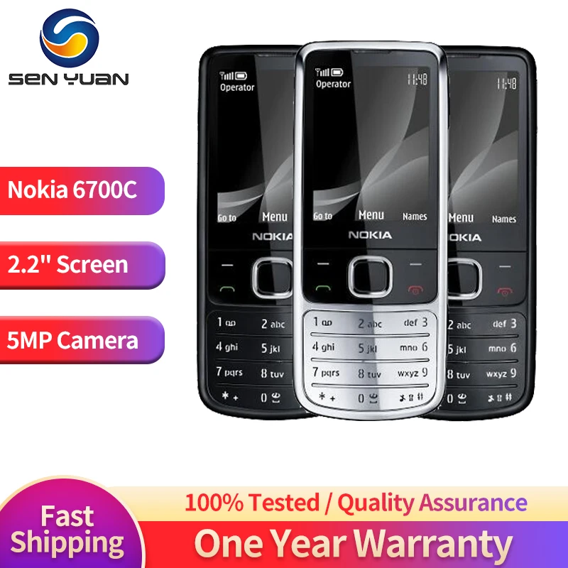 Nokia 6700 classic TFT 2.2'' 3G mobile phone