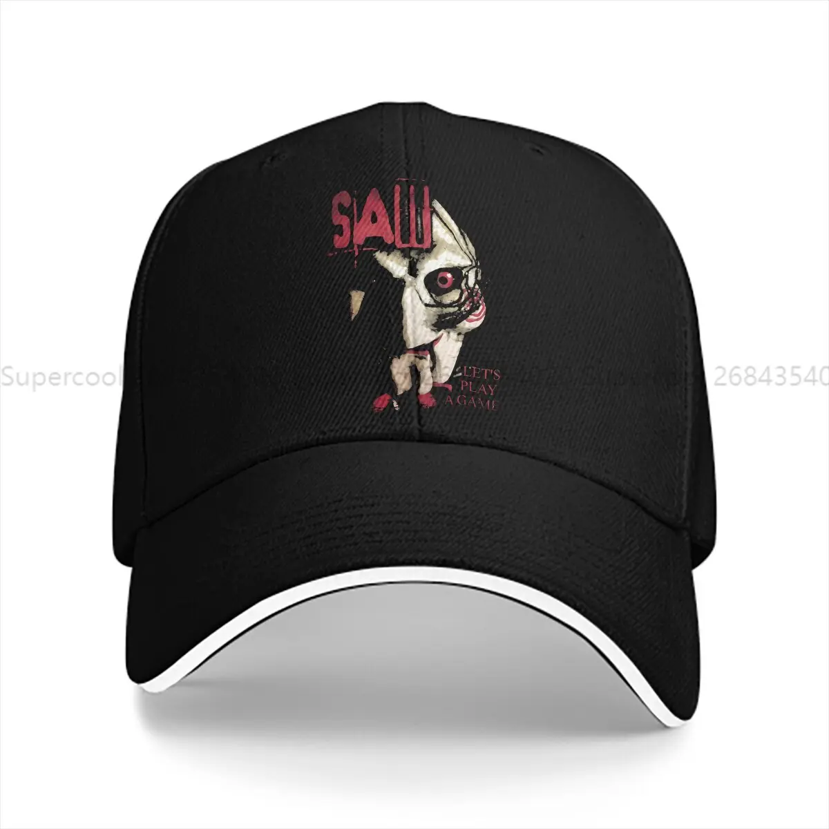 Horror Lets Play A Game Baseball Caps Peaked Cap Belly the Poppet Sun Shade Hats for Men Women