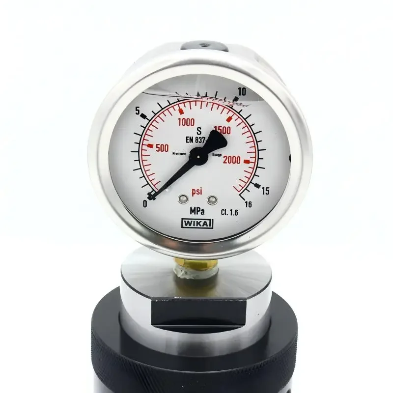 Tool Tree BT30 Spindle Pull Force Gauge Hydraulic CNC Tool Holder Clamp Force Tester 0-50kg/cm² 200-500KG Reference Range
