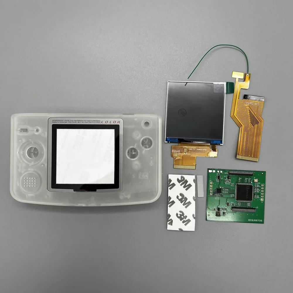 2.6 Inch NGPC LED IPS Original Size and New Housing Kit for Neo Geo Pocket Color/NGPC LED.No Need To Cut The Shell/Weld