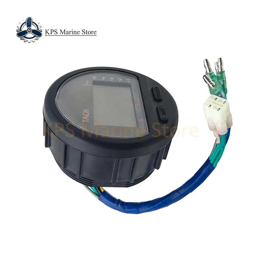6Y5-8350T-D1 6Y5-8350T-20 Digital Multi-Function Tachometer Gauge For Yamaha Outboard Engine