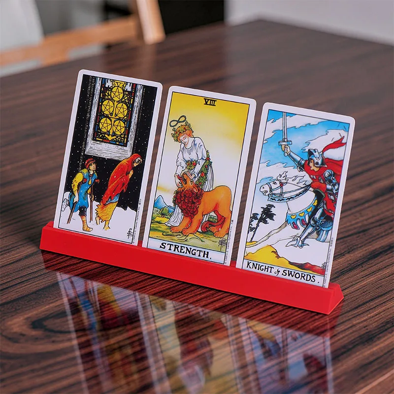 Tarot Card Display Stand Holder Colorful Card Stand Base for Oracle Tarot Cards Divination Tabletop Game Accessory Gifts
