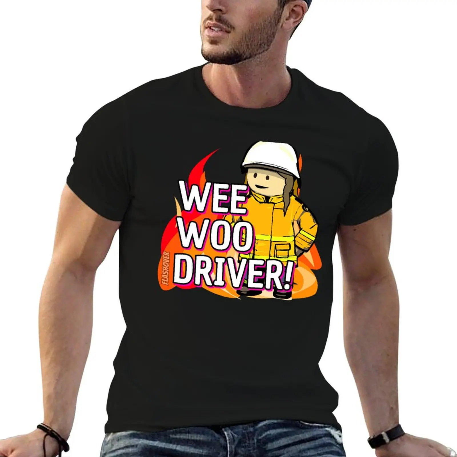 

Wee Woo Woman Driver! T-Shirt t shirts with prints man t shirt heavy cotton T-Shirt