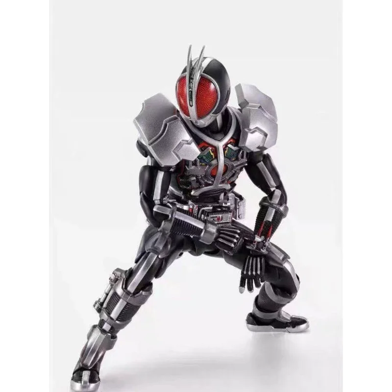 

В наличии, отправка в течение 24 часов, коллекционная фигурка Bandai SHF Kamen Rider Accelerate Form, подвижная фигурка
