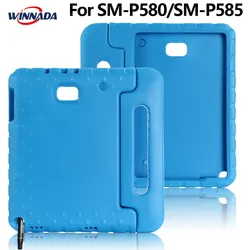 For Samsung GALAXY Tab A6 10.1 2016 with S-Pen case SM-P580 SM-P585 10.1 inch Tablet EVA Shockproof Stand Cover coque