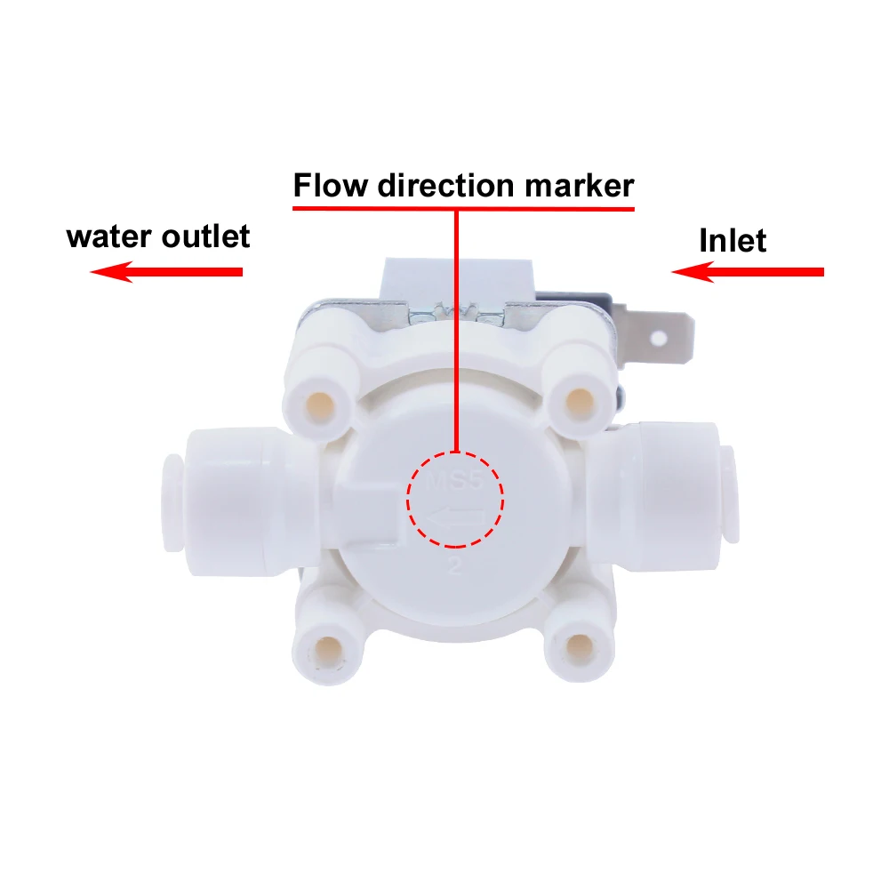 NC Elettrovalvola Elettrica Magnetica DC 12V Flussostato Ingresso Aria Acqua 1/4 "12V 24V 220V Dispenser Magnetico Lavatrice