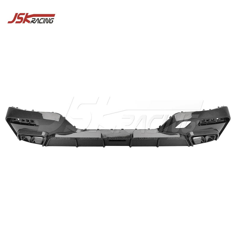 Mans Style Dry Carbon Fiber Rear Diffuser for 2022-2025 BMW 7 Series G70 #1