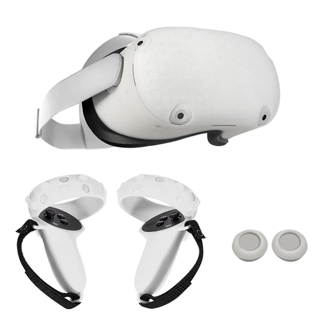ABPF New Protection Cover for 2 VR Touch Controller Handle Grip Case Silicone Full Protective D