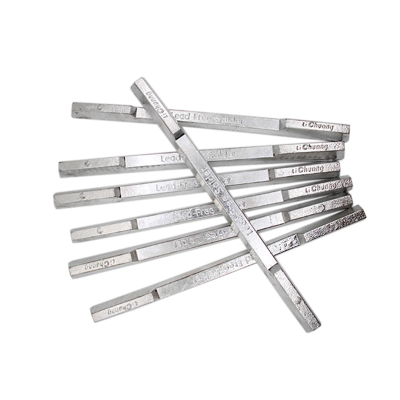 2023  supply tin bismuth solder bar sn90/In10 low temperature melting lead free welding rod for sale