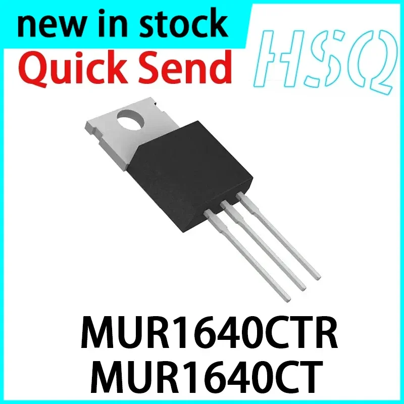 MUR1640CTR Co-Yang/MUR1640CT Co-Yin Quick Recovery 16A 400V Paired Tube Direct Insertion TO-220