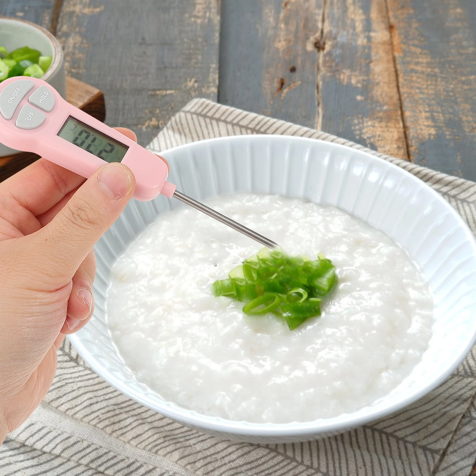 

Digital Lcd For Meat Cooking Frying Thermometer Food Frying Candy Kitchen Supplies Fast Temperature Measurement