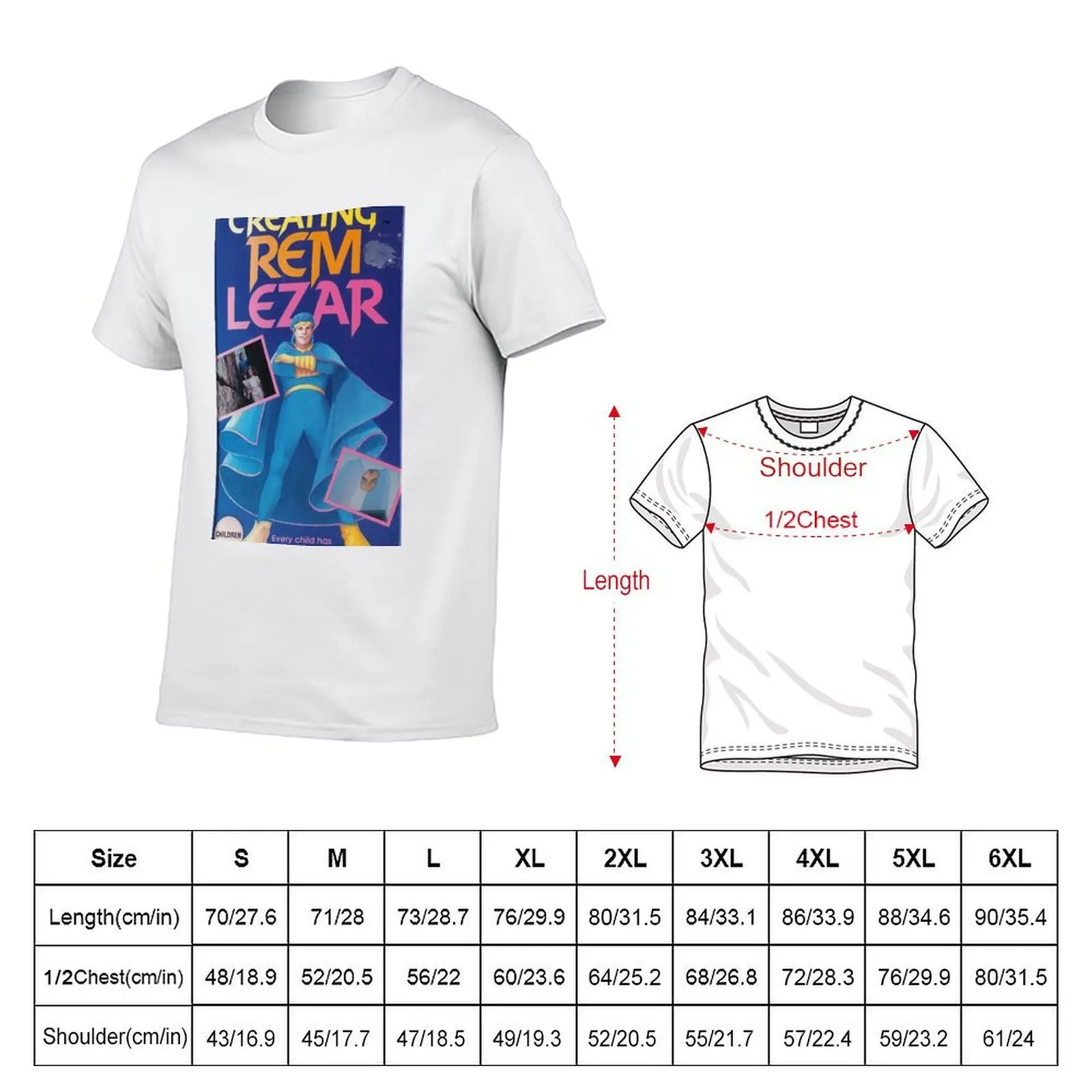 Creating Rem Lezar T-Shirt Short sleeve tee customizeds mens t shirts casual stylish