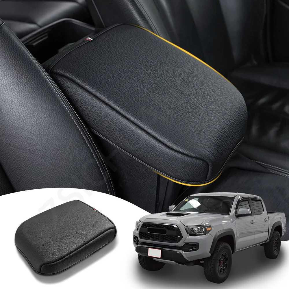 

Car Armrest Box Protective Cover For Toyota Tacoma 2016-2023 Car Center Console Cover Armrest Cover Cushion Interior Accessories