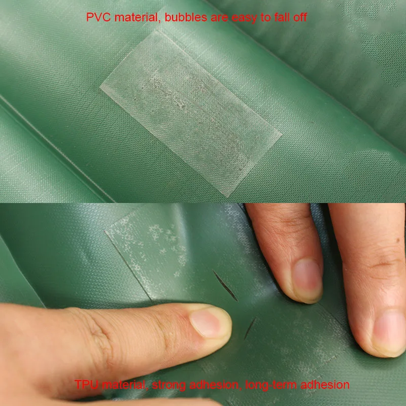 Tent Repair Transparent TPU Waterproof Patch Self Adhesive Water Toys Camping Universal Swimming Ring Repair