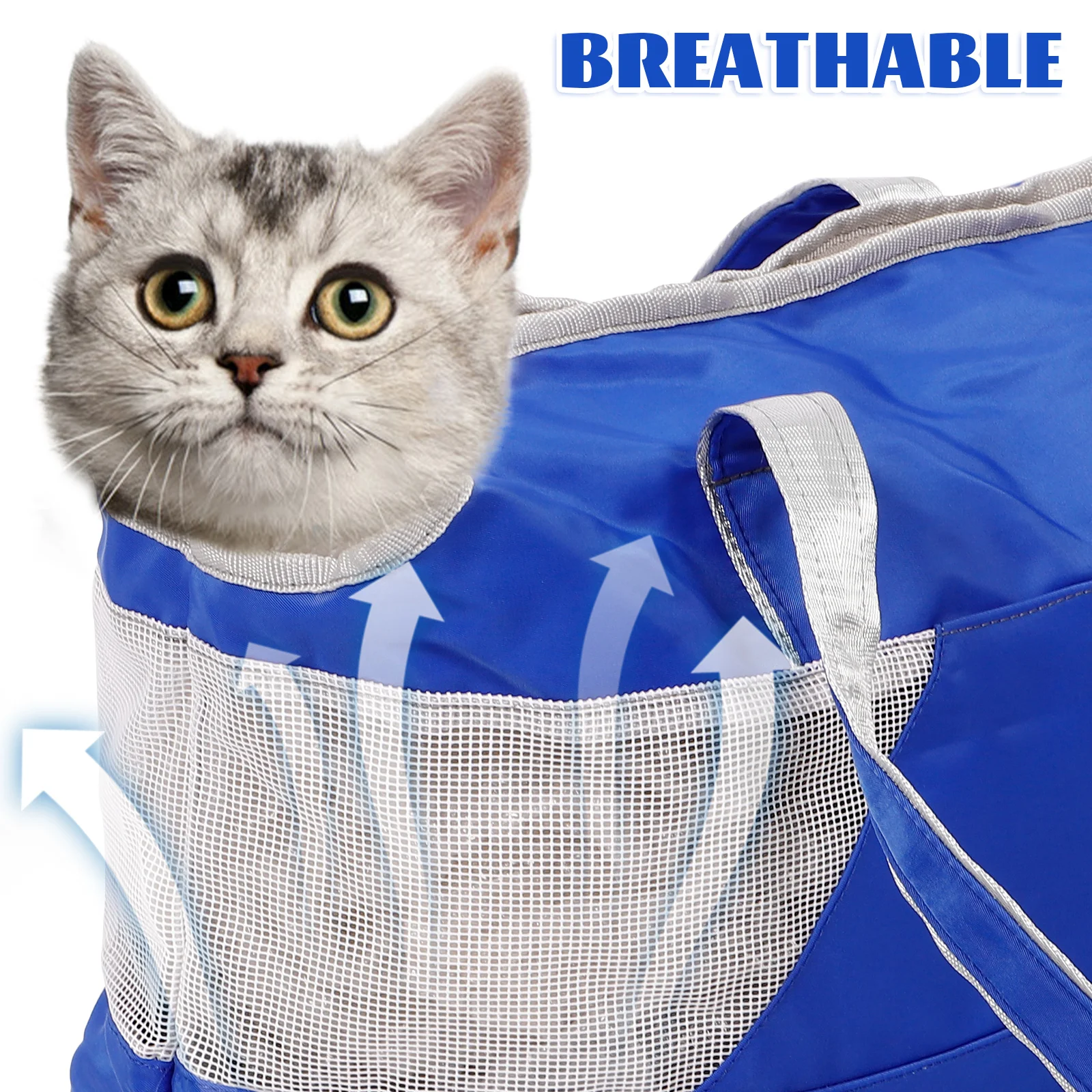 

Portable Pet Out Bag Cat Travel Carrier Puppy Dog Bunny Tote Oxford Cloth Small Animal Lightweight Fashionable Stylish