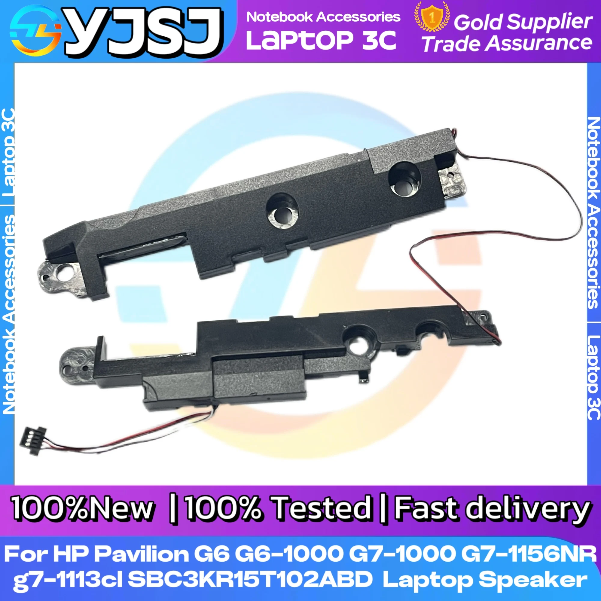 Nowy wbudowany głośnik do laptopa HP Pavilion G6 G6-1000 G7-1000 G7-1156NR g7-1113cl SBC3KR15T102ABD głośnik do laptopa notebooka