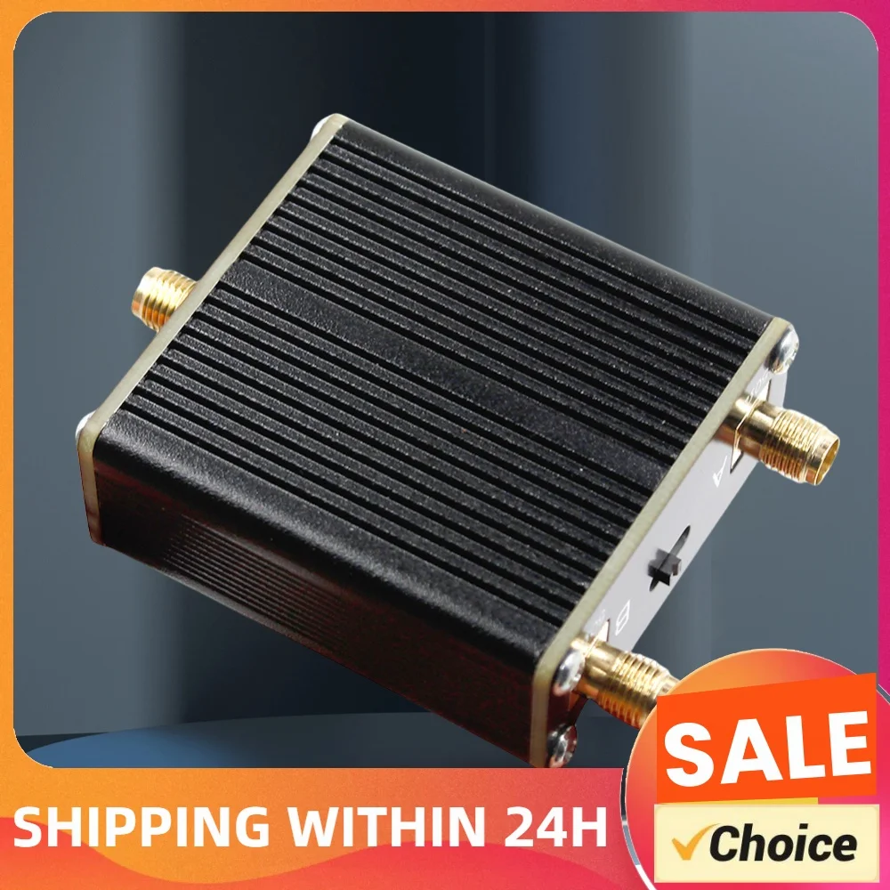 10W 1-to-2 High Frequency Switch Aluminum Alloy DC-500Mhz Portable SDR Transceivers Radio Switch Manual Switch