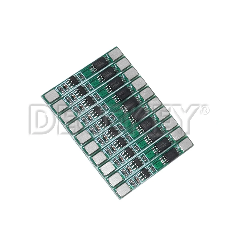 10pcs 1S 3.7V 3A li-ion BMS PCM battery protection board pcm for 18650 lithium ion li battery