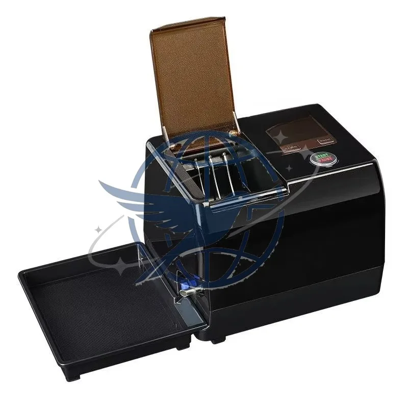HK-3 Electric Full Automatic Tobacco Rolling Machine 6.5/8.0mm Easy to Operate with Automatic Filling for Home Use