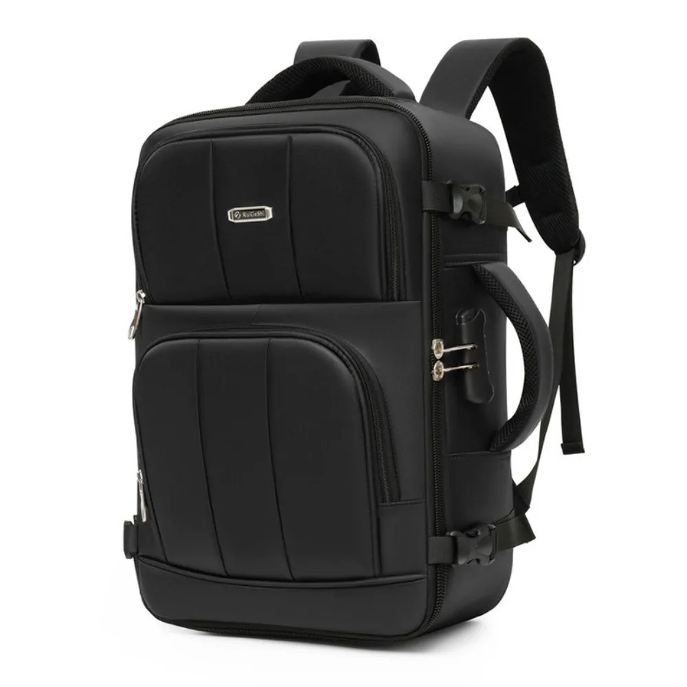 تخزين قفل مجمع حقيبة السفر مكافحة سرقة الجانب مقبض رجال الأعمال على ظهره مقاوم للماء متعدد الطبقات حقيبة الأمتعة مكتب #3