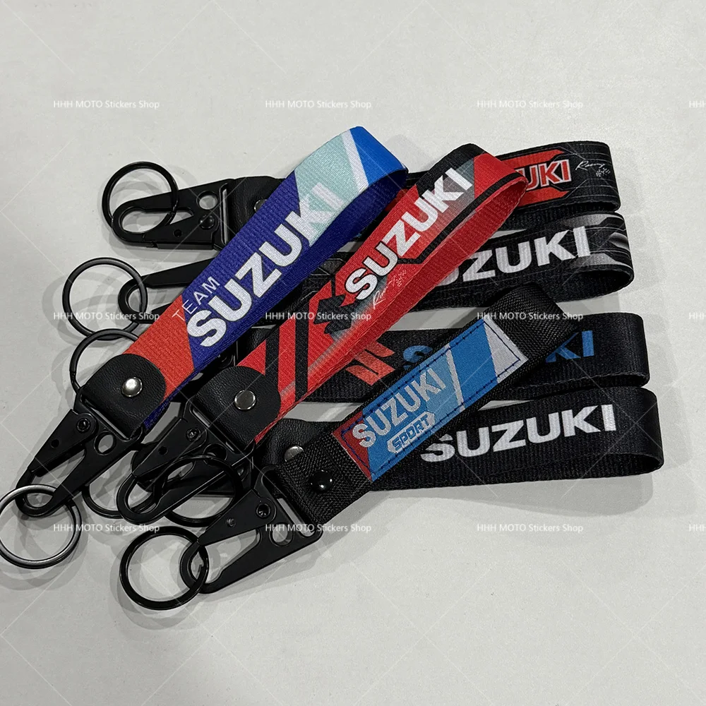 

Universal Double-sided Printed Keychain Multi-color Ornament for Suzuki Moto Phone and ID Decor