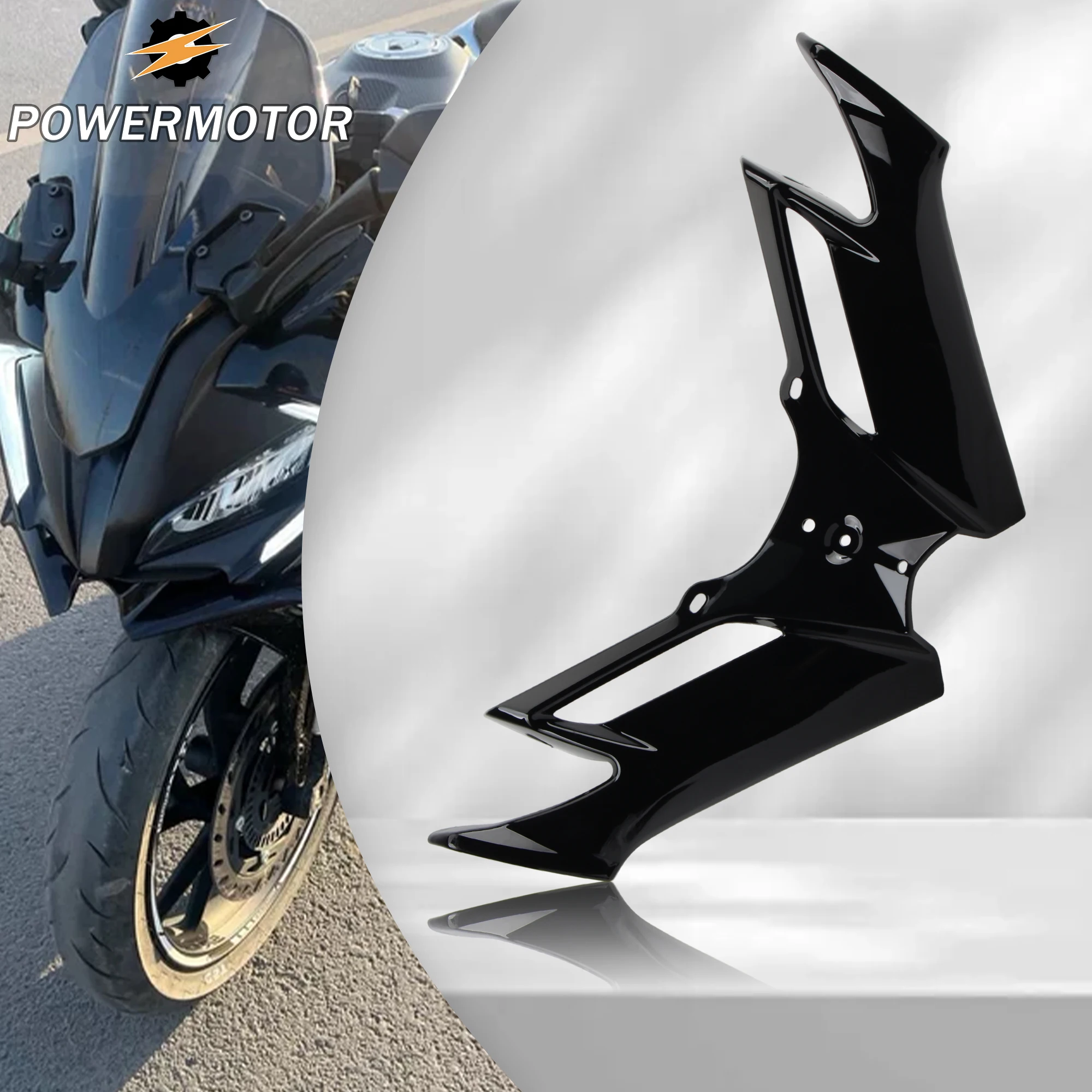 

for Ninja 300 Motorcycle Winglet Aerodynamic Wing Kit Spoiler Winglet Body Work Fairing for CFMoto Yamaha Supermoto Modification