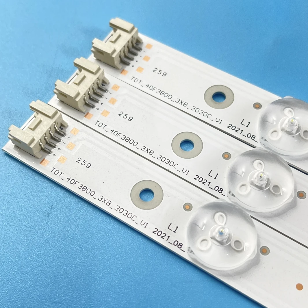 TVs LED Backlight Strips TOT_40F3800_3X8_3030C_V1 2014_12_14 40HR330M08A2 V0 LED Tapes Bands Rulers Lanes OEM40LB04_LED3030_V0.7