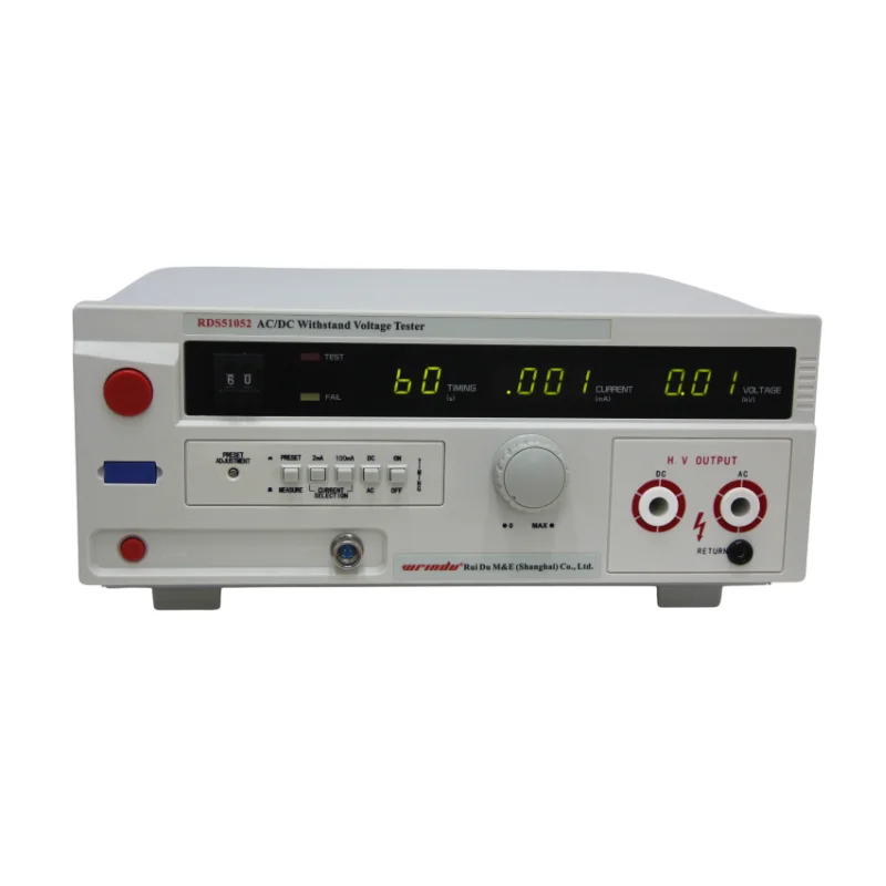 Portable AC DC Dielectric Voltage Withstand Test Equipment Withstand Voltage Tester Hipot Tester