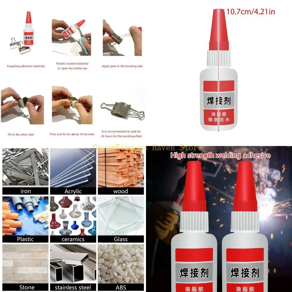 

F68D 15G/50G Универсальный сварочный клей Пластиковый деревянный деревянный металлический резиновый припоя