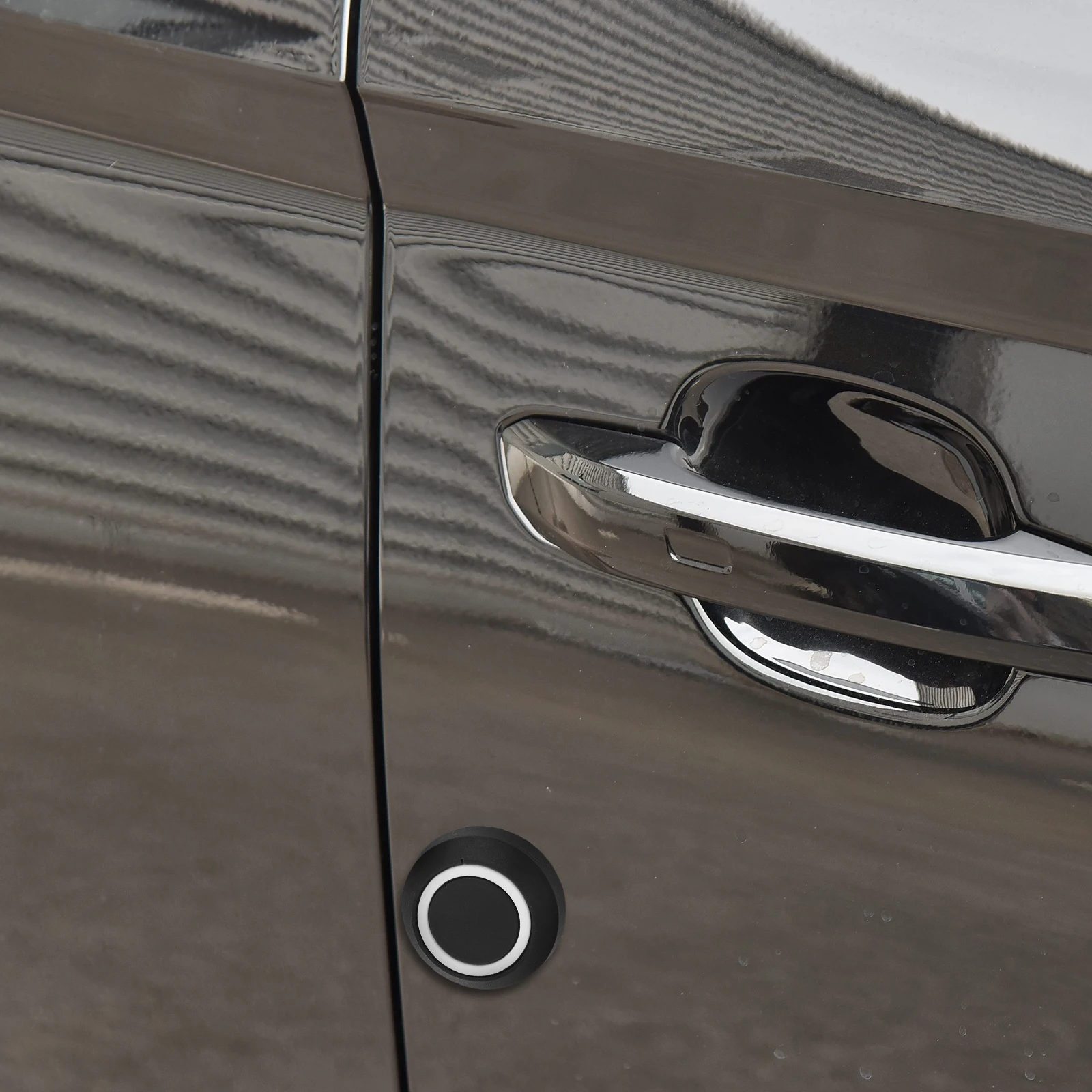 

10 Pcs Bumper Strip Car Stickers Protector Guards for Cars Plastic Door Anti Collision Edge Black