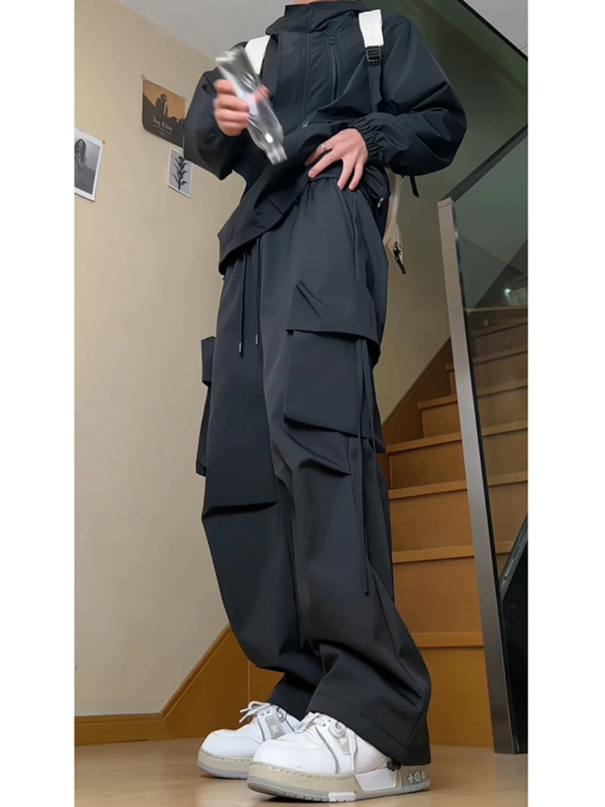Northeast Men's Winter Cold Resistant Ski Pants Casual Trousers Windproof Waterproof Workwear Design Spring Faion Trend