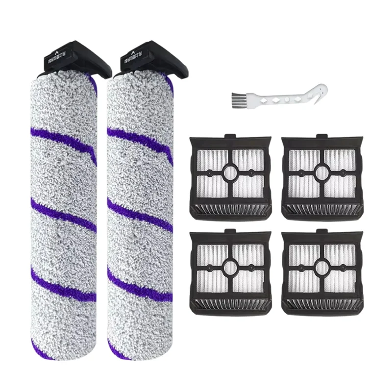 AT28-متوافق مع Narwal S10 Pro YJSC001 فرشاة دوارة فلتر Hepa قطع غيار المكنسة الكهربائية