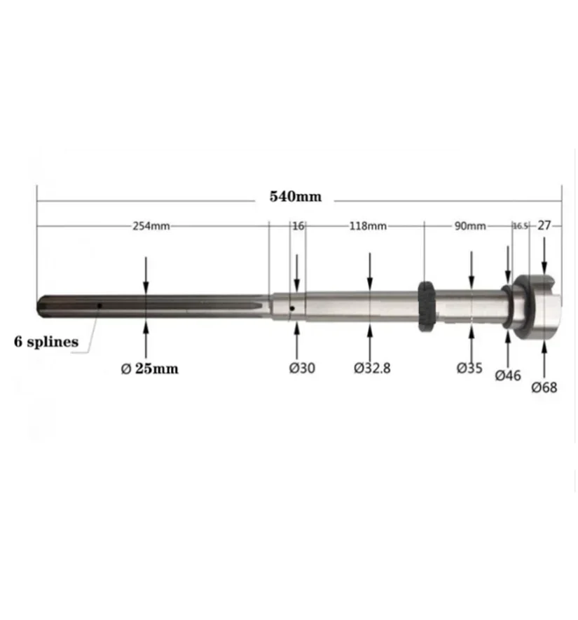 1x Brand NEW CNC Milling Machine Part Shaft Spindle Taiwan Rocker NT30 Vertical Tools